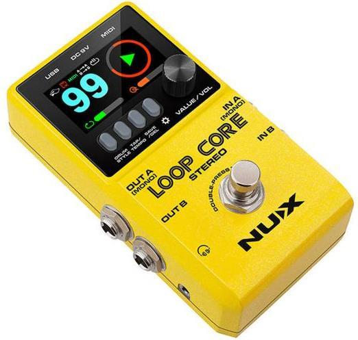 Produktbild NUX Loop Core Stereo Effektgerät Looper-Pedal (Gitarre, Bass)