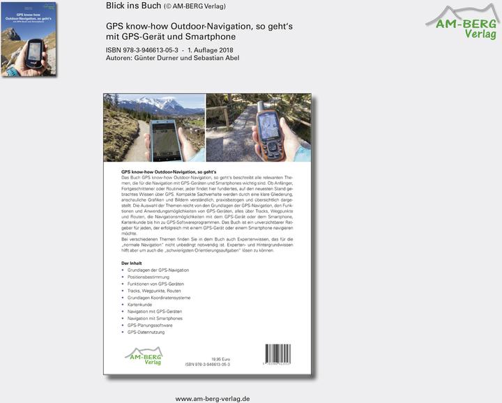 Produktbild GPS know-how Outdoor-Navigation, so geht's (Deutsch, Günter Durner, Sebastian Abel, 2018)