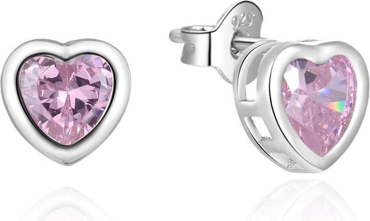 Immagine prodotto Beneto Orecchini a cuore in argento con zirconi AGUP2430L (L)