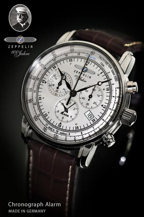 Produktbild Zeppelin 7680-1 (Analoguhr, Chronograph, 42 mm)