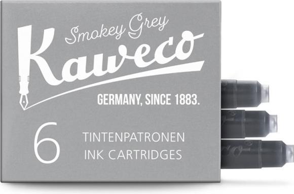 Actual product image Kaweco Ink cartridge smoke grey (6 Piece, Grey)