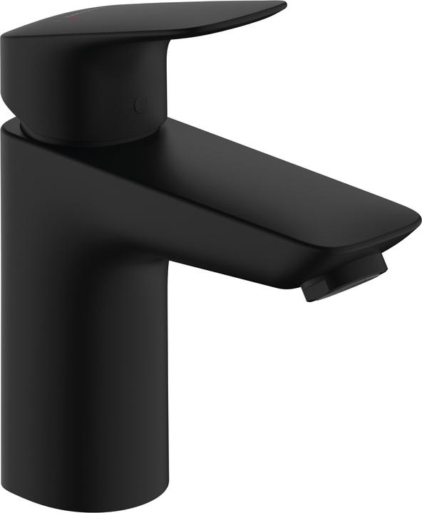 Image du produit hansgrohe HG Mitigeur monocommandé pour lavabo 100 LOGIS DN 15 m PushOpen AG noir mat