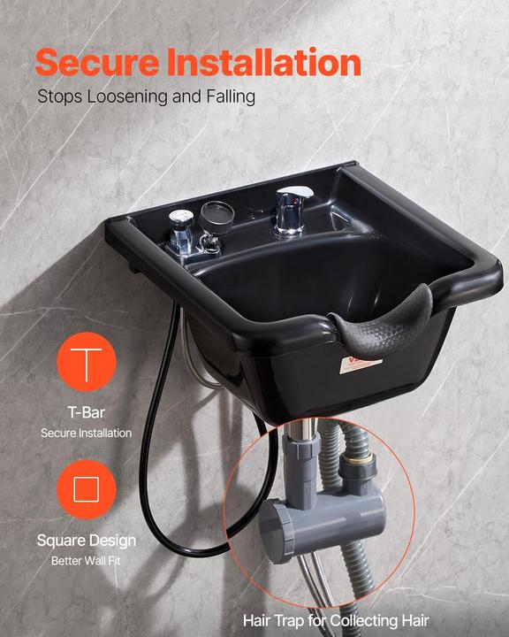 Produktbild Vevor Lavabo Mobile da Barbiere