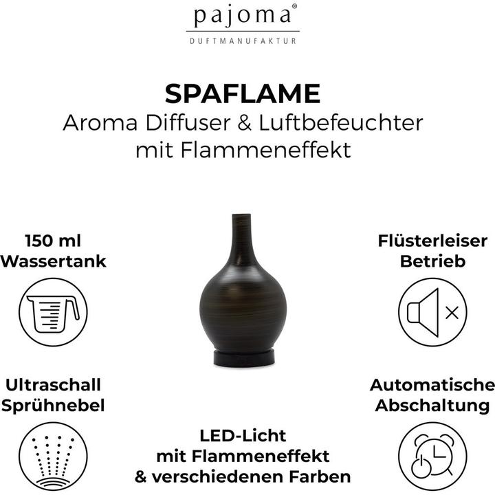 Produktbild Pajoma Aroma Diffuser SPADelight Schwarz