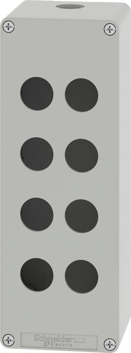 Actual product image Schneider Electric XAPD4508 Empty housing XAP metal grey for 8x22mm - CSA (Housing)