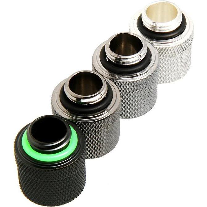Thumbnail - Bitspower Adapter 2x 1/4 Zoll - lang, Wasserkühlung Komponenten Zubehör, Schwarz