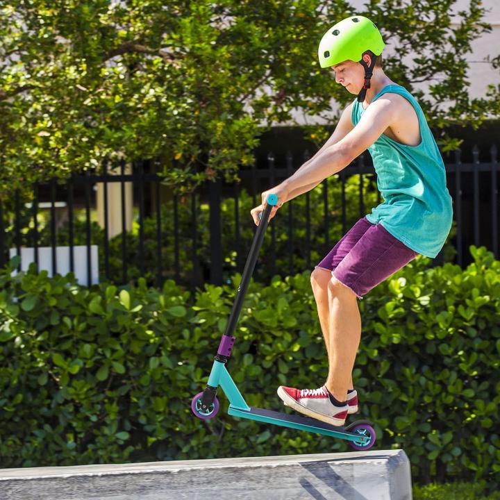 Produktbild Juskys Stunt Scooter mit 360° Lenkung