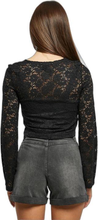 Immagine prodotto Urban Classics Camicia da donna in pizzo a maniche lunghe (M)