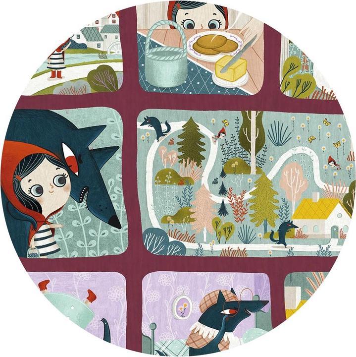 Immagine prodotto Djeco Geschichtenpuzzle Rotkäppchen 35 Teile (35 pezzi)