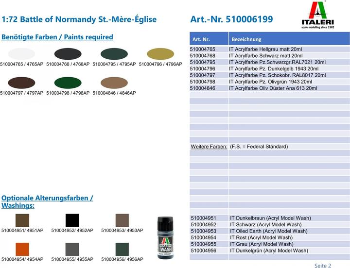 Image du produit 1:72 Bataille de Normandie St.-Mère-Église