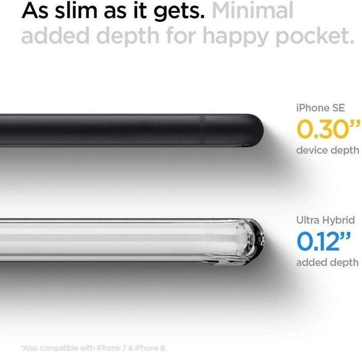 Immagine prodotto Spigen Ultra Ibrido 2 (Apple iPhone 7, Apple iPhone 8, Apple iPhone SE (seconda generazione))