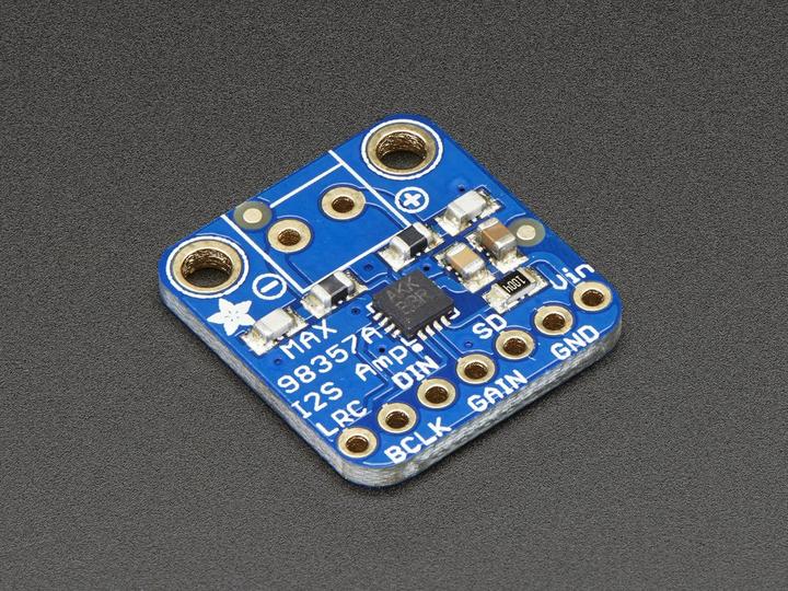 Immagine prodotto Adafruit Amplificatore I2S 3W Classe D Breakout MAX98357A (Estensione)