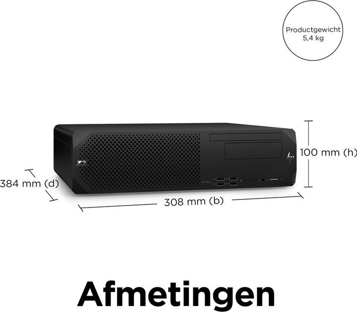 Actual product image HP Z2 SFF G9 (1000 GB, 32 GB, Intel Core i7-14700, UHD Graphics 770)