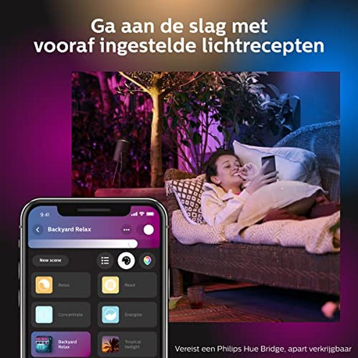 Actual product image Philips Hue Lily Basic Set (DE Plug) (640 lm, IP65)