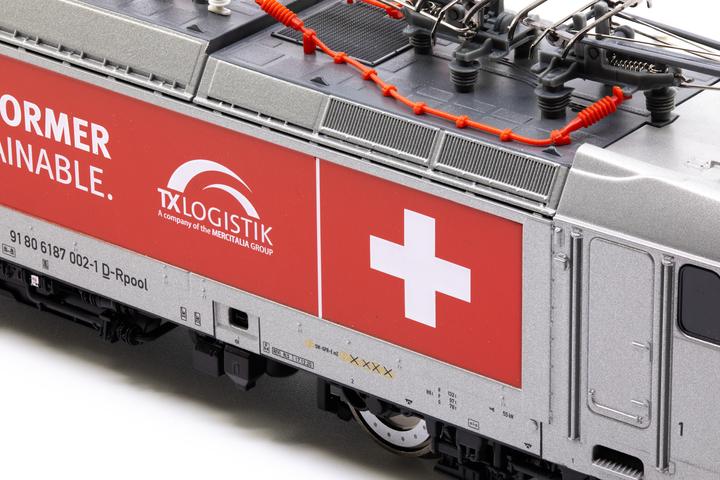 Produktbild Piko D-Railpool/TX Logistik 187 002 TRAXX Last Mile Ep. VI ACS (Spur H0)