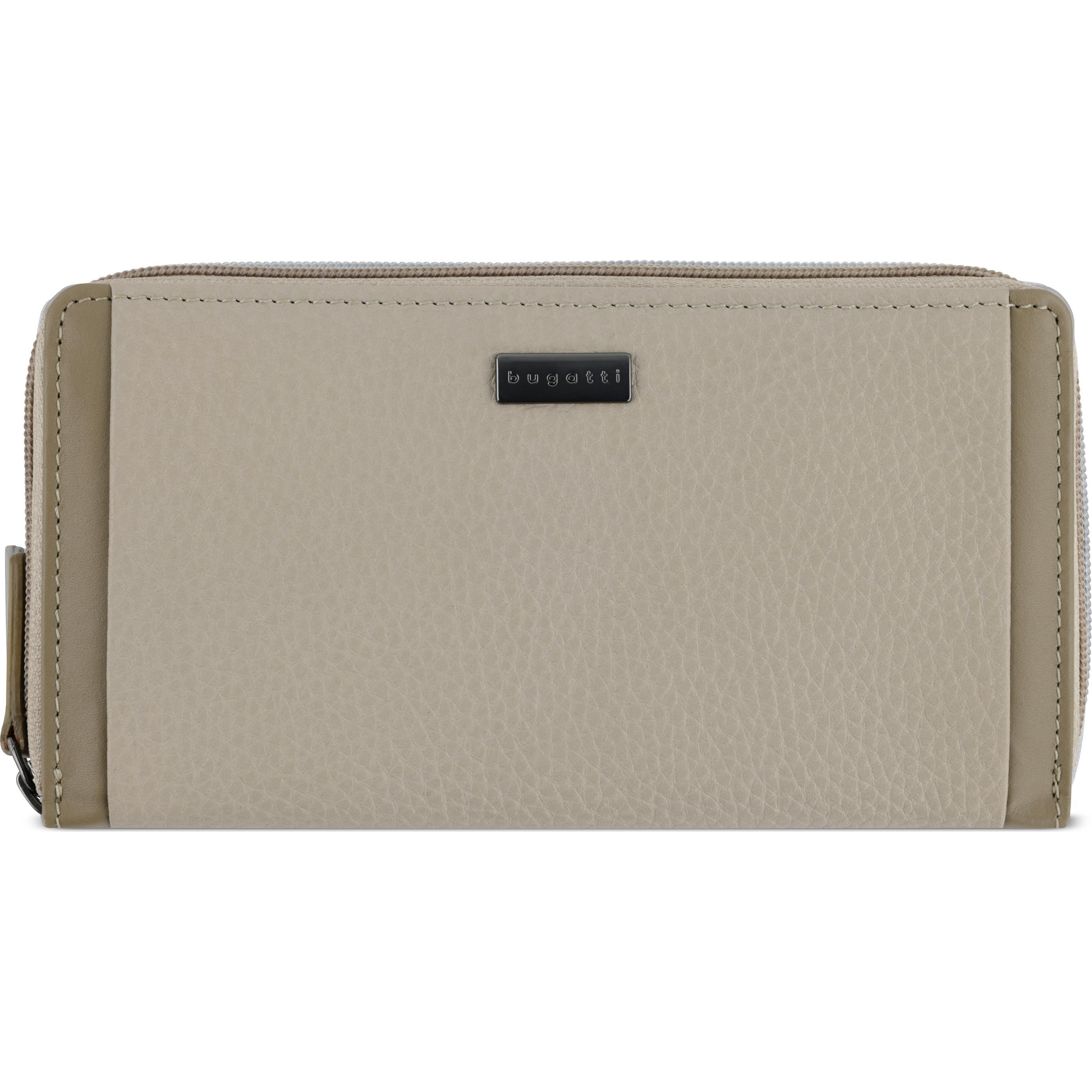 Bugatti, Damen, Portemonnaie, Geldbörse SINA, Beige