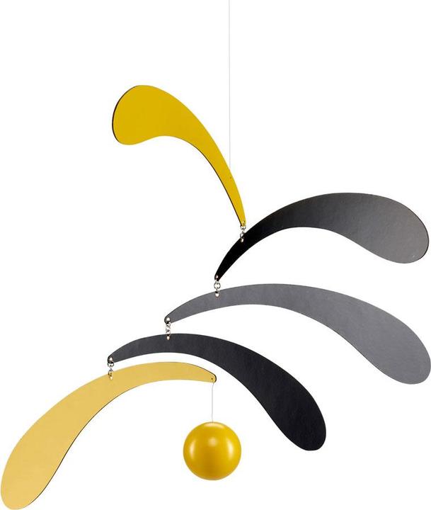 Image du produit Flensted Mobiles Flowing Rhythm Mobile jaune