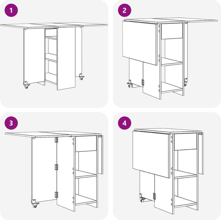Image du produit vidaXL Esstisch (115 x 70 x 75 cm)