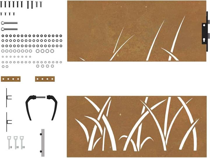 Produktbild vidaXL Gartentor