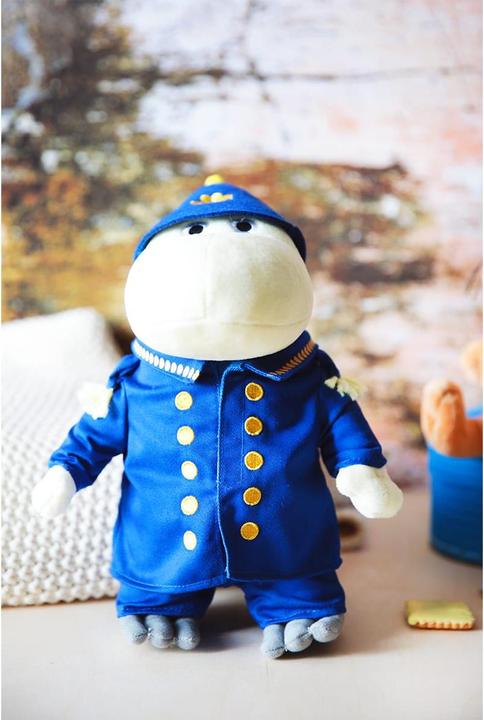 Actual product image Moomin - Police Hemulen plush 23 cm (35593908) (27.50 cm)