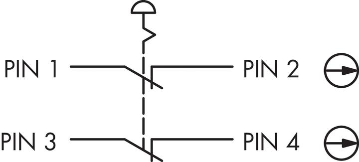 Immagine prodotto Schlegel FRVKOO C001 FRVKOO C001 - Pulsante di arresto di emergenza con connessione M12 a 4 pin
