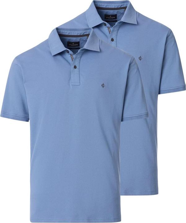 Produktbild Casamoda - Basic - Poloshirt - 2er Pack (L Blau) (L)
