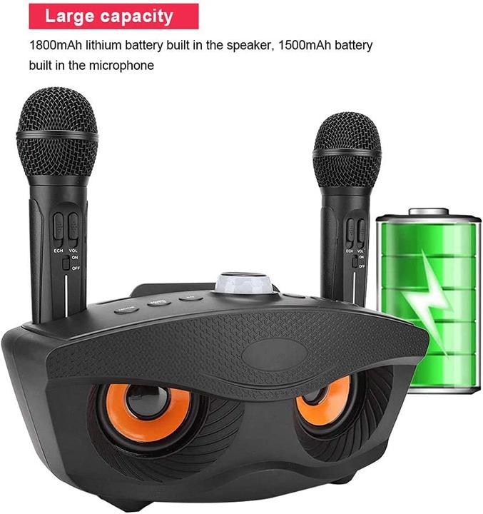 Actual product image Bewinner Wireless Karaoke, Black