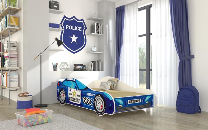 Produktbild ADRK Furniture Bett mit Matratze SHERIFF 140x70 (140 x 70 cm)