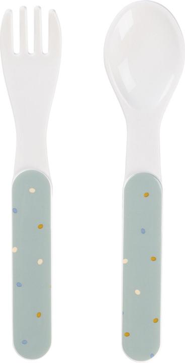 Actual product image Sterntaler Edda crockery set, stone green