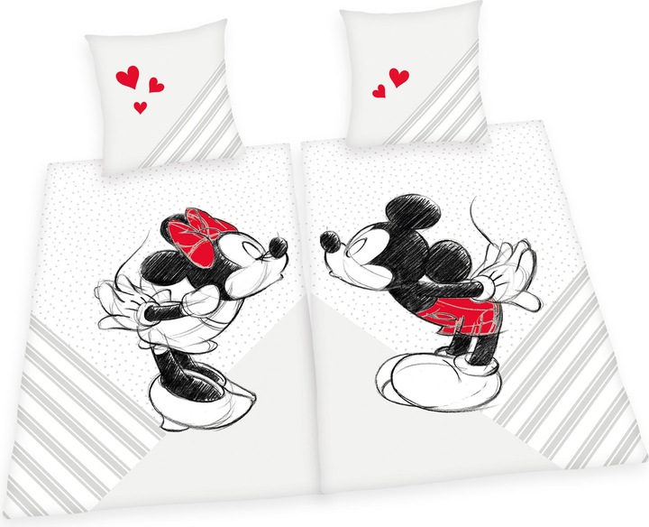 Actual product image Disney Mickey & Minnie Partner Bed Linen