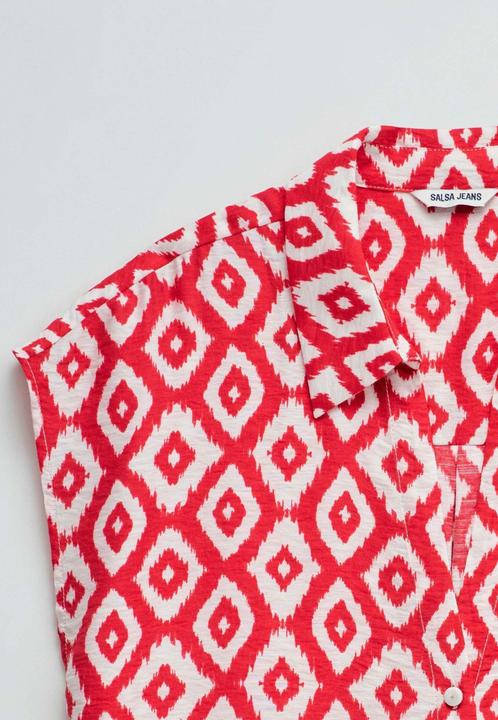 Image du produit Salsa Jeans Kurzarmbluse Basic Sleeveless (XL)