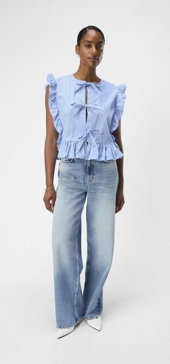 Produktbild Object Gestreiftes Oberteil ohne Ärmel (38)