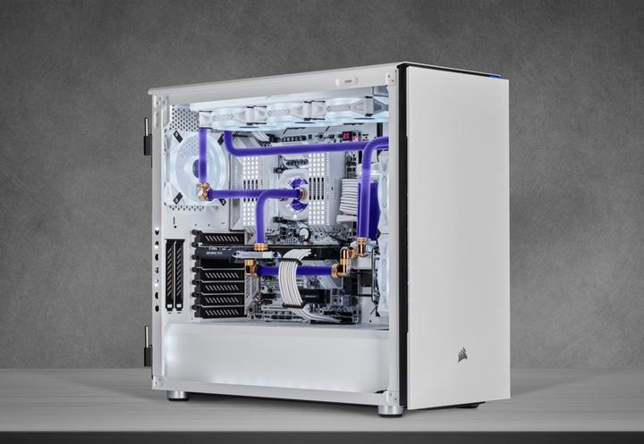 Actual product image Corsair CX-9059004-WW Computer Cooling Component Coolant Tube 3 Piece(s) Transparent (1 m, Plastic)