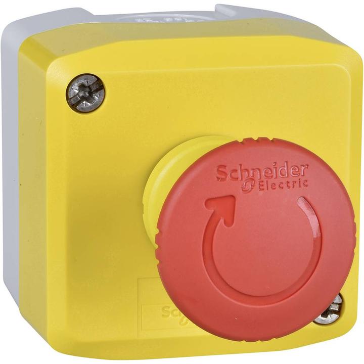 Actual product image Schneider Electric Emergency Stop Station 1NC French Text