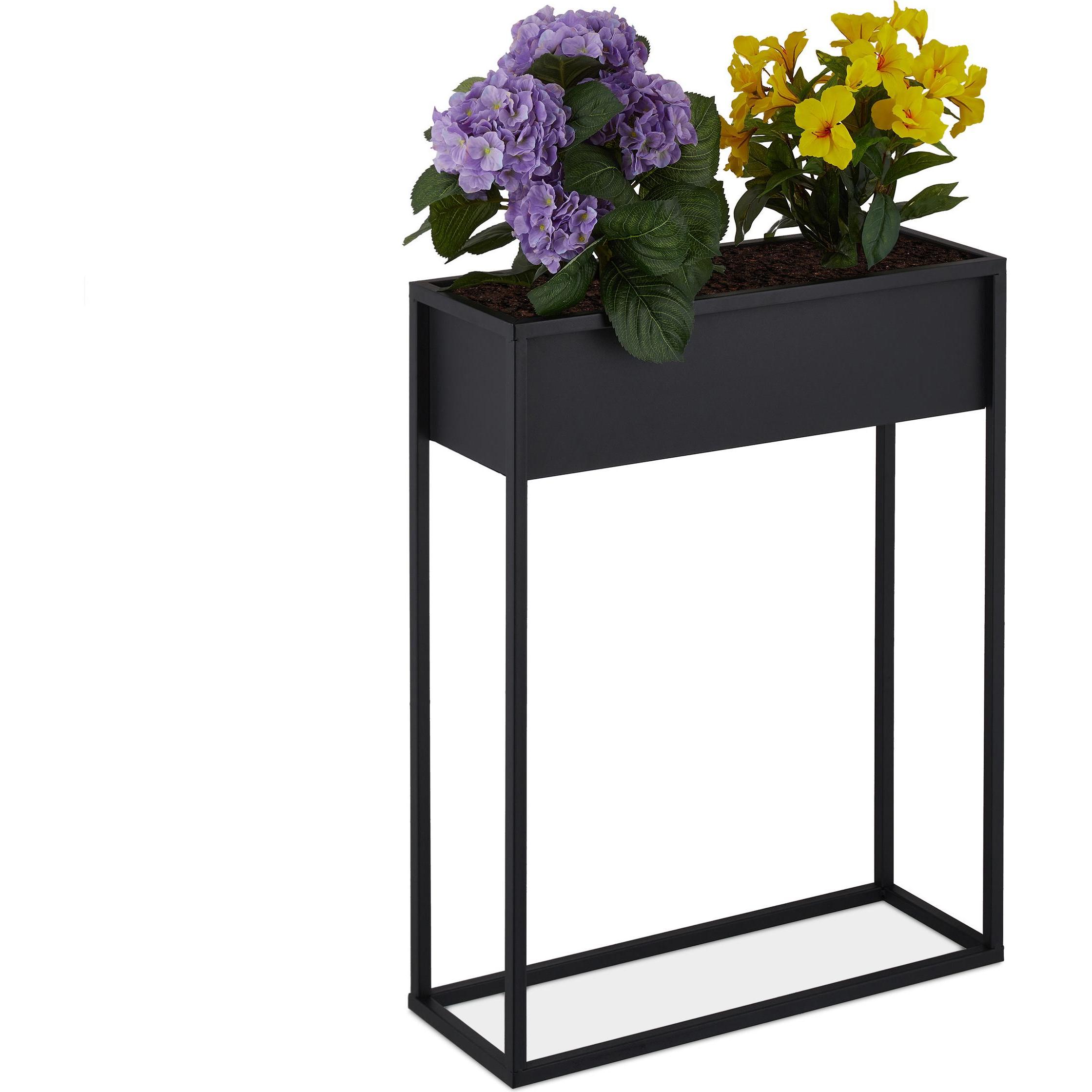 Relaxdays, Blumentopf, Blumenständer (20 cm)