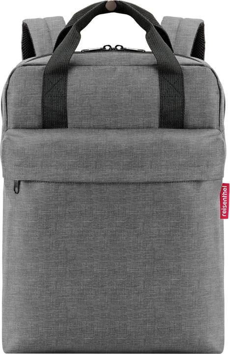 Actual product image reisenthel allday backpack M iso twist silver (15 l)