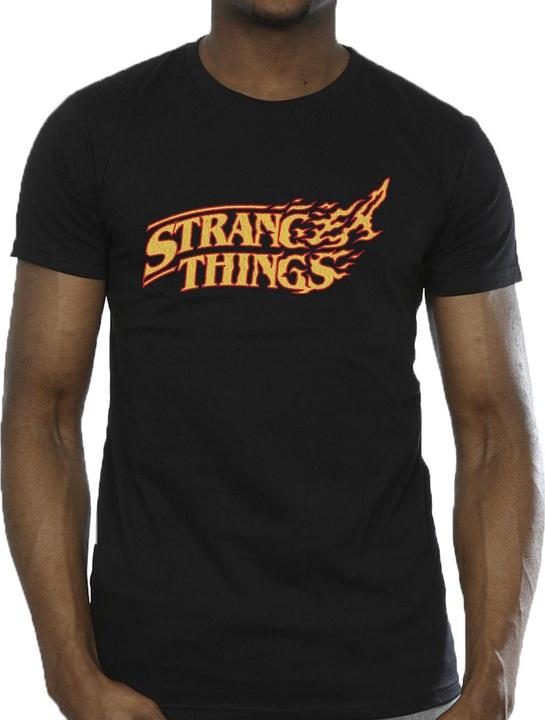 Produktbild Netflix Stranger Things Logo Breaking TShirt (L)