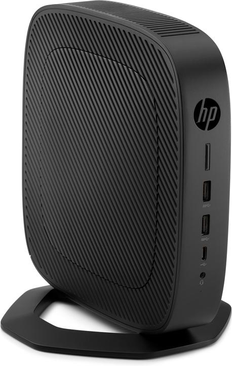 Actual product image HP t640 - Thin Client - SFF - 1 x Ryzen Embedded R1505G / 2.4 GHz (AMD Ryzen Embedded R1505G, 8 GB, Radeon RX Vega 3)