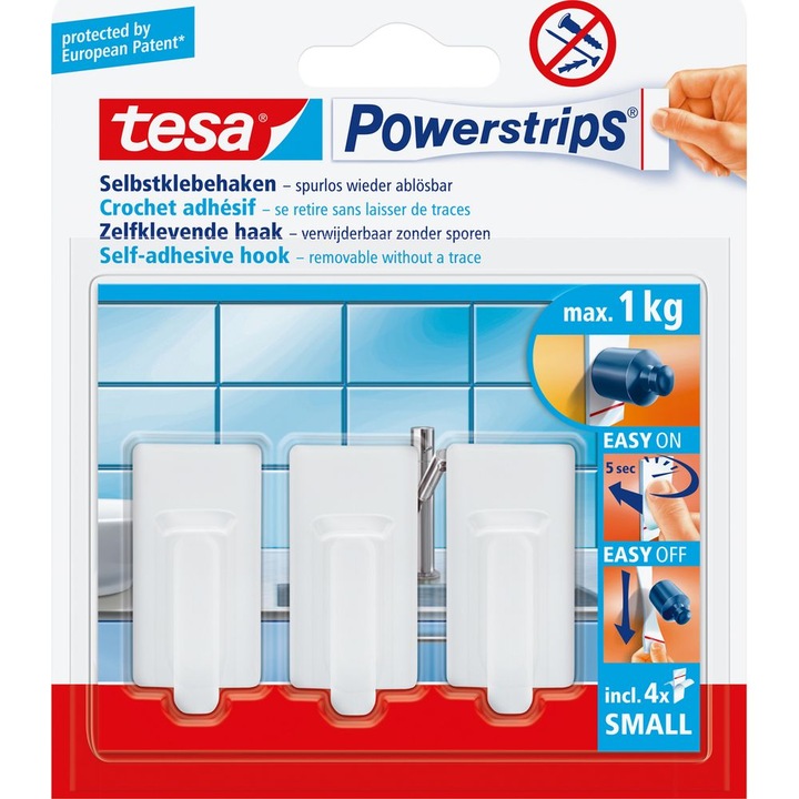 Actual product image tesa Powerstrips