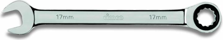 Actual product image Cimco Ratchet ring open-end wrench. (17 mm)