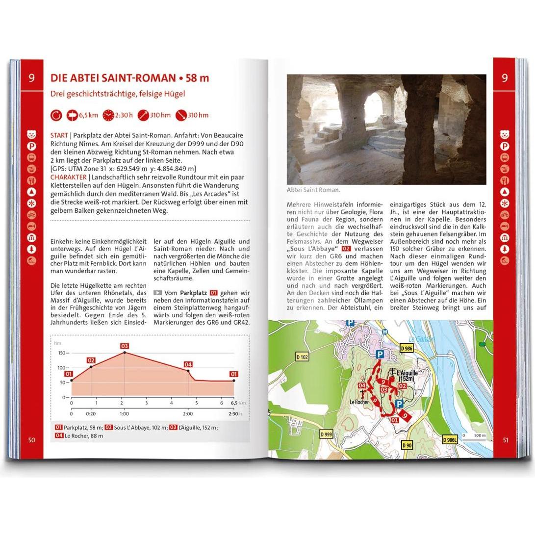 Thumbnail - Wanderführer Provence, 55 Touren, Landkarte