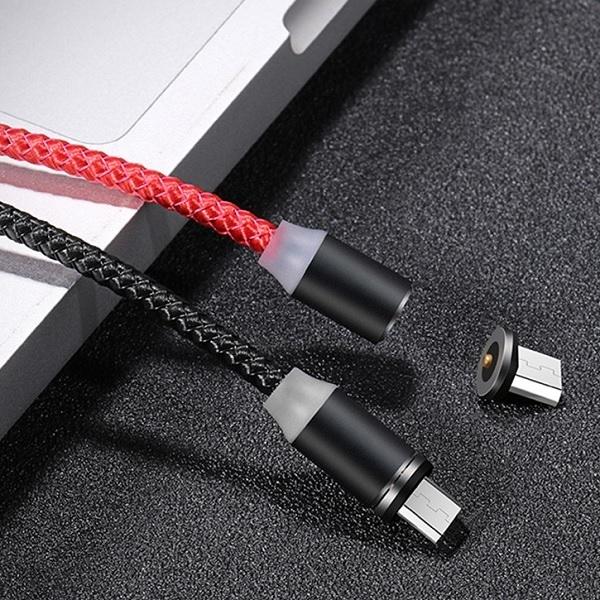 Thumbnail - Usams USB-A - microUSB cable 1 m red (63740-uniw) (1 m, USB 2.0), USB Kabel
