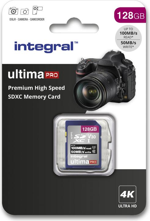 Actual product image Premium High Speed (128GB, SDXC, UHS-I) (128 GB, SDXC, U3, UHS-I)