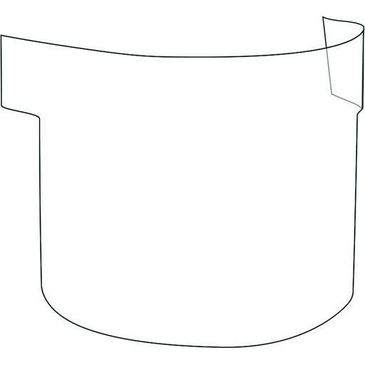 Jsp, Accessori protezione sul lavoro, Set di visiere staccabili, 10 pezzi, tipo: FOIL