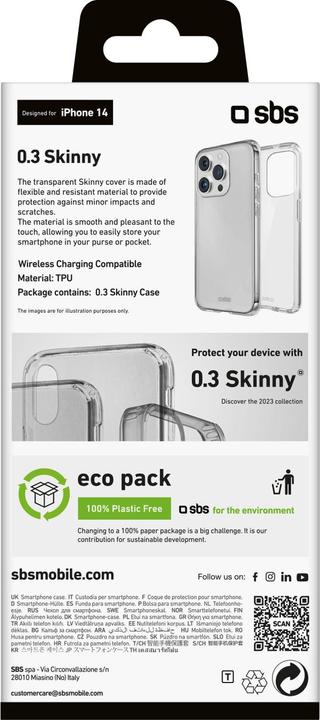 Immagine prodotto SBS Skinny Cover (Apple iPhone 15 Pro)