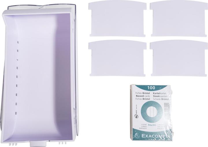 Actual product image Exacompta Index cards (A8)