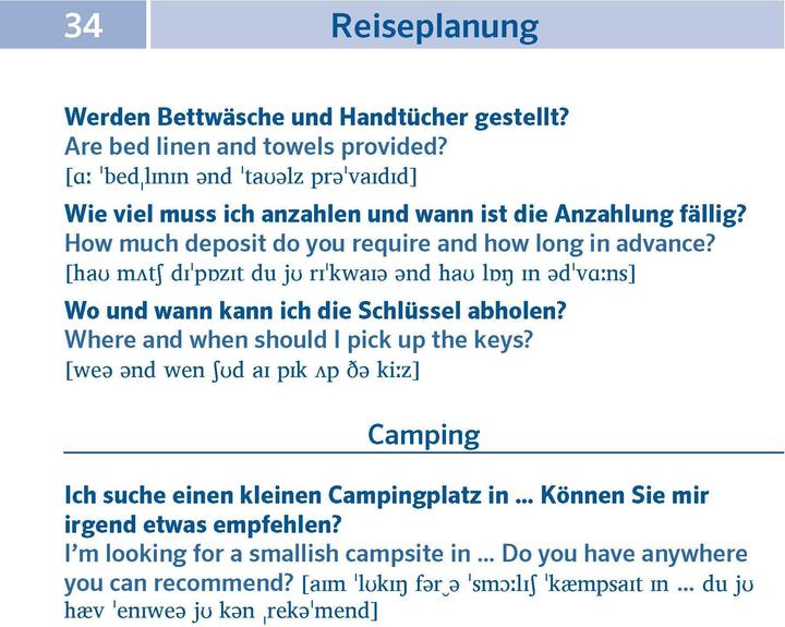 Produktbild Pocket-Sprachführer Englisch (Deutsch, Englisch, 2018)