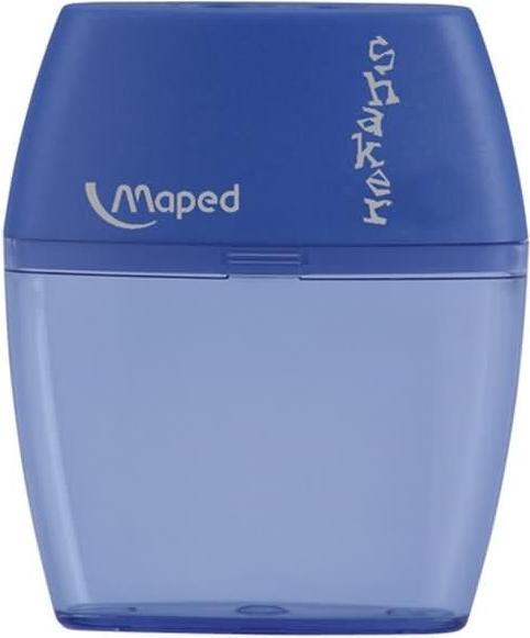 Actual product image Maped Shaker Manual Pencil Sharpener, Plastic, Assorted Colours