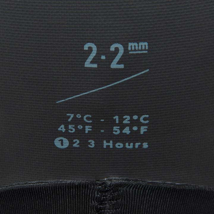 Actual product image Olaian Neoprene top for surfing with integrated bonnet 2 mm (2 mm, M)