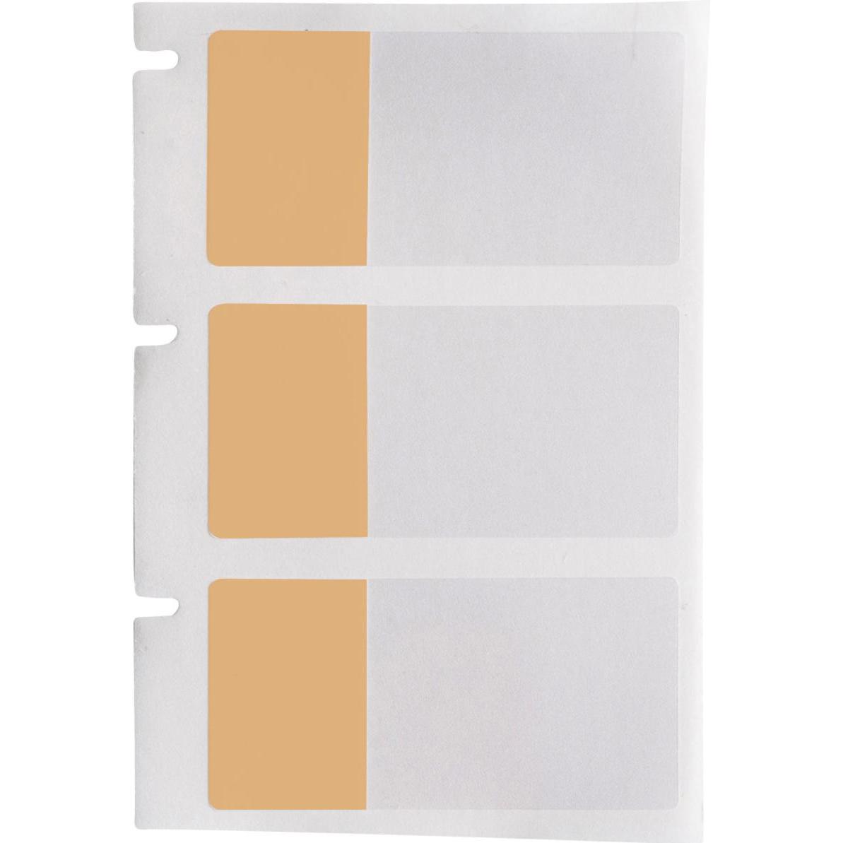 Thumbnail - Brady, Etiketten, M6-30-427-OR, Vinyl, selbstlaminierend, Orange/Transparent, matt, 19.05 x 12.70(38.10) mm, f